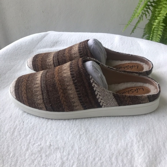Life Stride Nomad mule size 10 multi color browns  traction sole - Picture 3 of 13